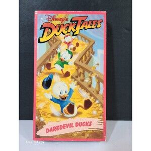 Vtg Collectible Disney's DuckTales: Daredevil Ducks VHS Cassette Video